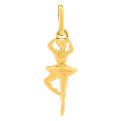 Pendentif Danseuse Classique, Or jaune - Lucas Lucor