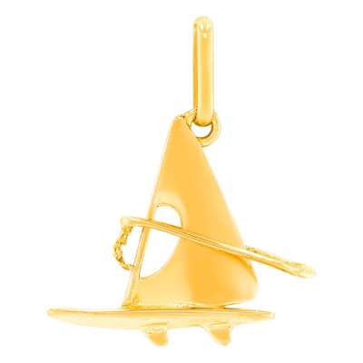 Pendentif Planche à voile, Or jaune - Lucas Lucor