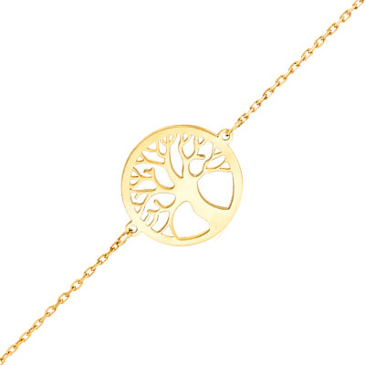 Bracelet Arbre de la Vie, Or jaune 375 - Bambins