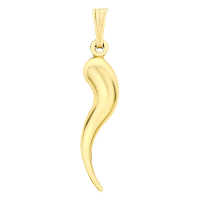 Pendentif Corne d'abondance, Or Jaune 375 - Emanessence