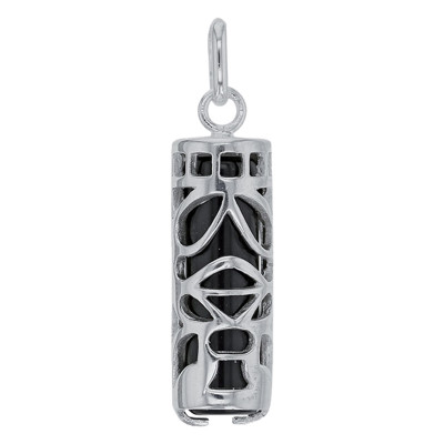 Pendentif Tiki Sagesse, Argent 925 - Rosatella