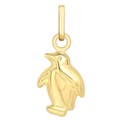 Pendentif Pingouin, Or jaune 375 - Bambins