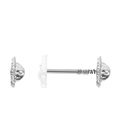 2 Fermoirs à Vis, Argent Massif 925/1000 - Les Essentiels