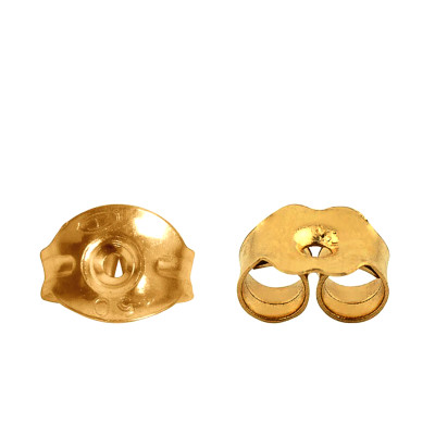 2 Fermoirs Poussette Belge Petit Modèle Or Jaune 750 - Les Essentiels
