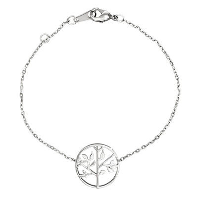 Bracelet Arbre de Vie Ajouré, Argent 925 - Naïades