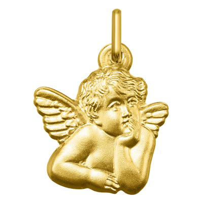 Pendentif silhouette d'ange, Or jaune 750 - Argyor