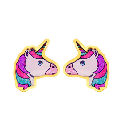 Boucles d'oreilles licorne, Or jaune - Bambins