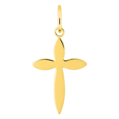 Pendentif Croix, Or Jaune 375, 20mm - Emanessence