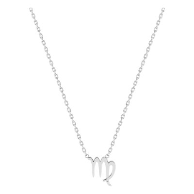 Collier Signe Astrologique Vierge, Argent 925, 42cm - Vandona