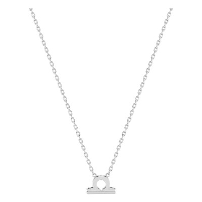 Collier Signe Astrologique Balance, Argent 925, 42cm - Vandona