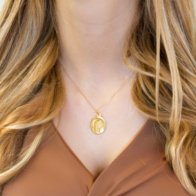 Médaille Vierge, Or jaune 750, 20x17mm - Argyor