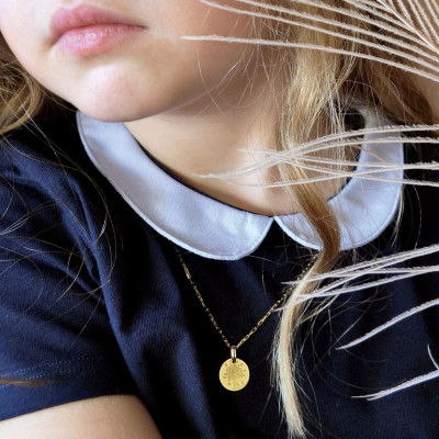 Médaille Arbre de Vie Coeur Or Jaune 375, 14 mm - Augis