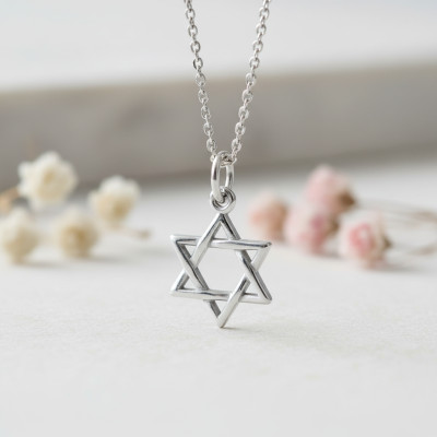Pendentif Étoile de David PM, Argent 925 - Artemis