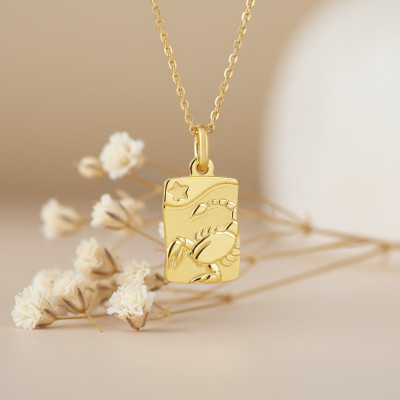 Pendentif Signe Astrologique Scorpion, Or jaune 375 - Argyor