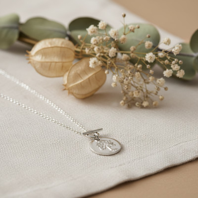Collier Arbre de vie, Argent 925 Rhodié, 45cm - Emanessence