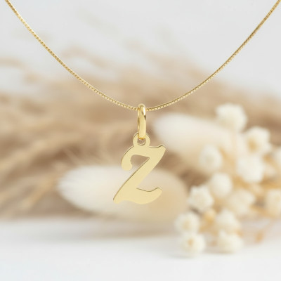 Pendentif lettre Z, Or jaune 750 - Argyor