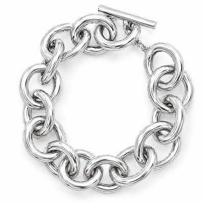 Bracelet Maille Forçat, Argent Massif, 19 à 23cm - Artemis
