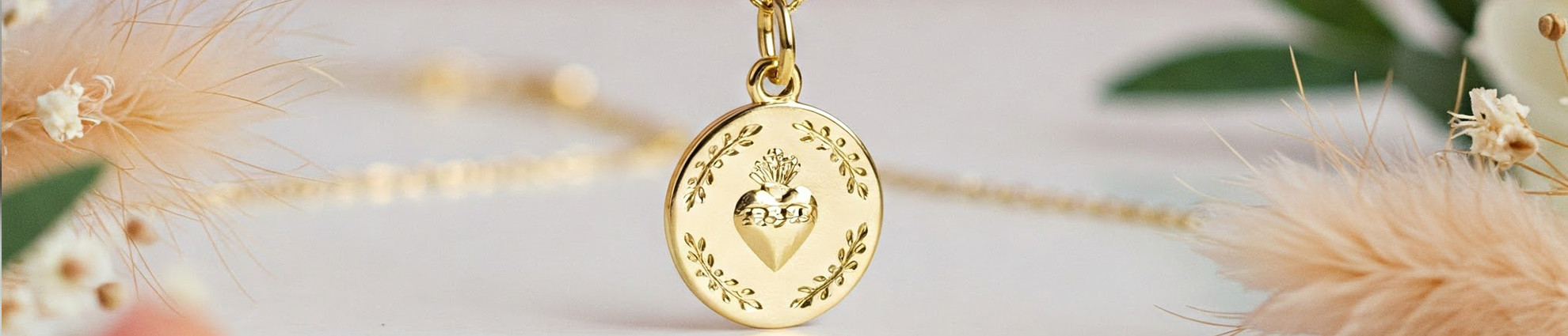 Médaille laïque or jaune