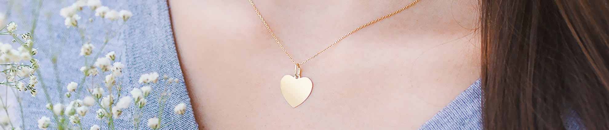 Pendentif Personnalisé or jaune