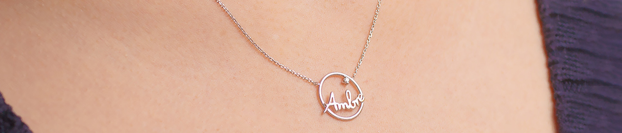 Collier prénom or