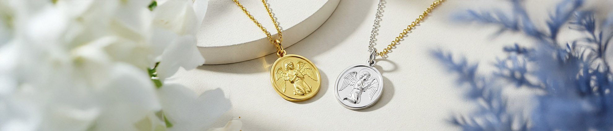 Medaille bapteme ange
