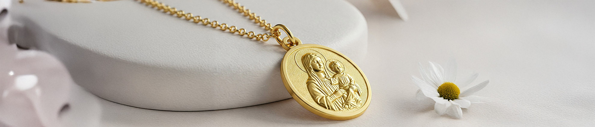 Médaille Vierge à l'enfant