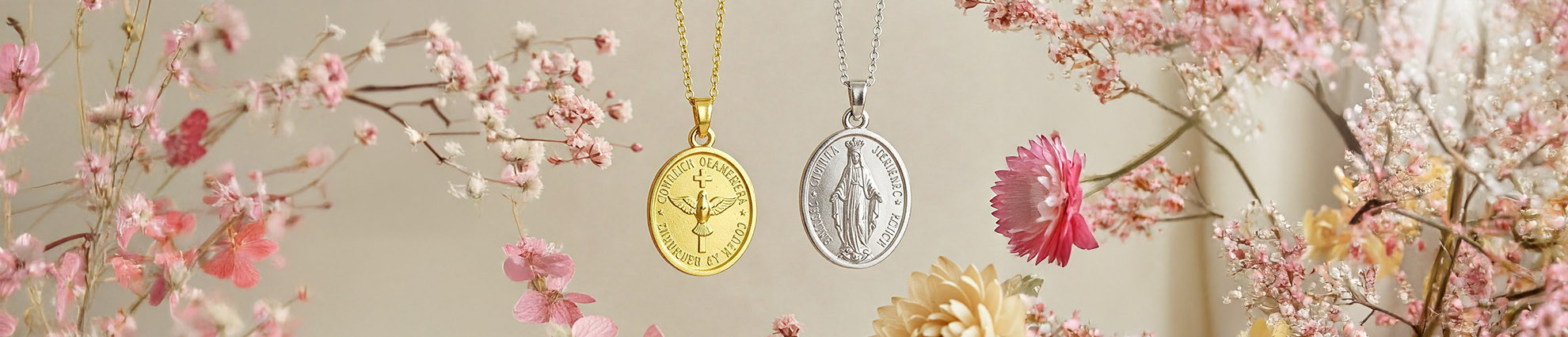 Médaille baptême or
