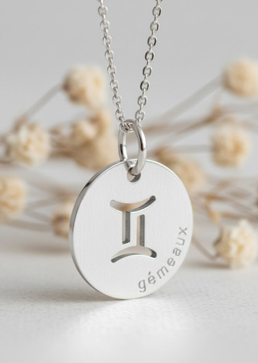 Pendentif argent Bloc 1