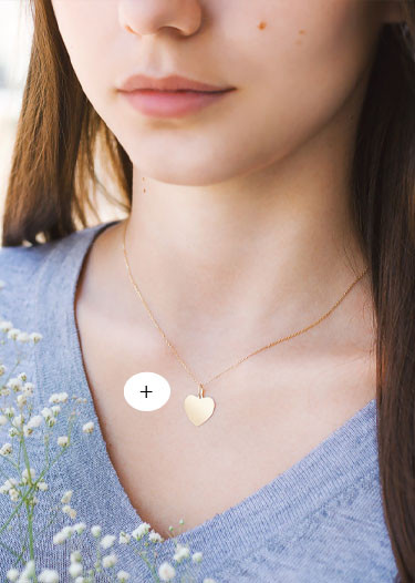 Pendentif or Bloc 1