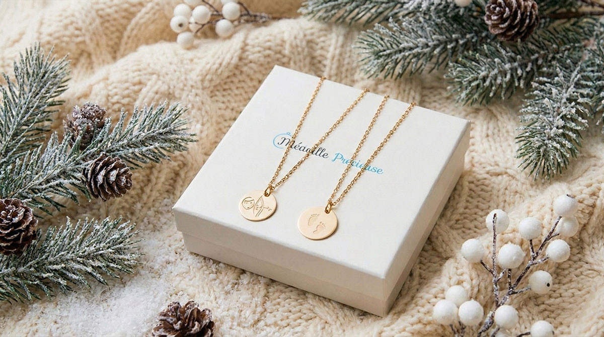 Cadeaux de naissance & M&eacute;dailles de bapteme