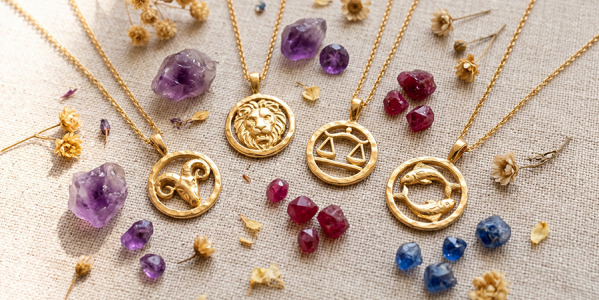 Les signes astrologiques et leurs pierres associées